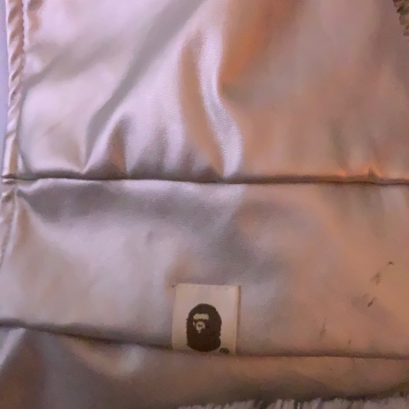 A Bathing Ape Quilted warm Winter Shark Skin Winter Jacket with original tags XL - Picture 14 of 14